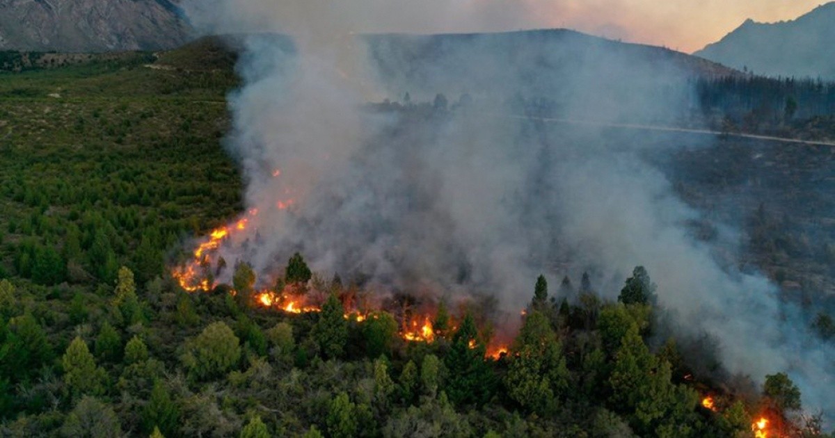Incendios en El Bolsón