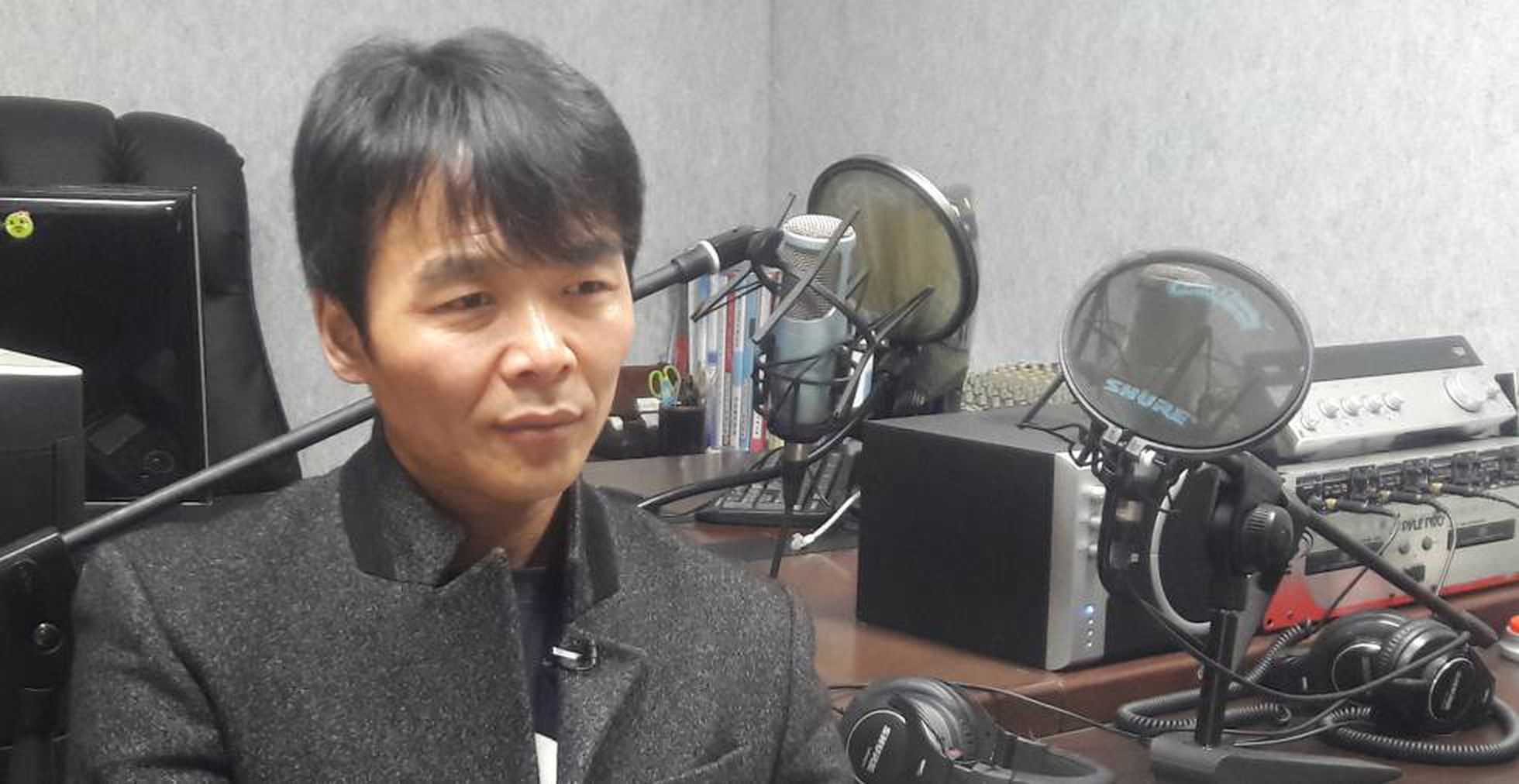 Choi-redactor-jefe-de-Free-North-Korea-Radio