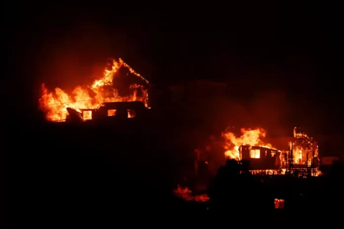 Incendios en Chile- Iglesias quemadas