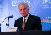Franklin Graham en Buenos Aires: “He venido a traer un mensaje de esperanza eterna en Jesucristo”