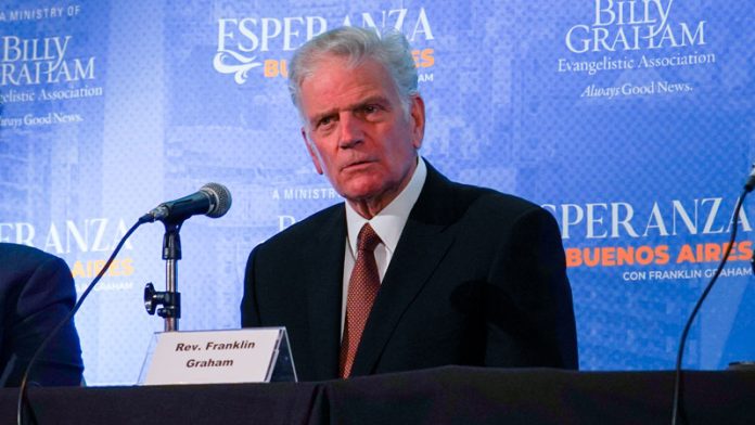 Franklin Graham en Buenos Aires: “He venido a traer un mensaje de esperanza eterna en Jesucristo”