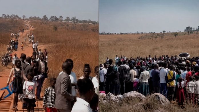 Impactante bautismo en Angola: cientos caminaron hacia las aguas para declarar su fe en Jesús